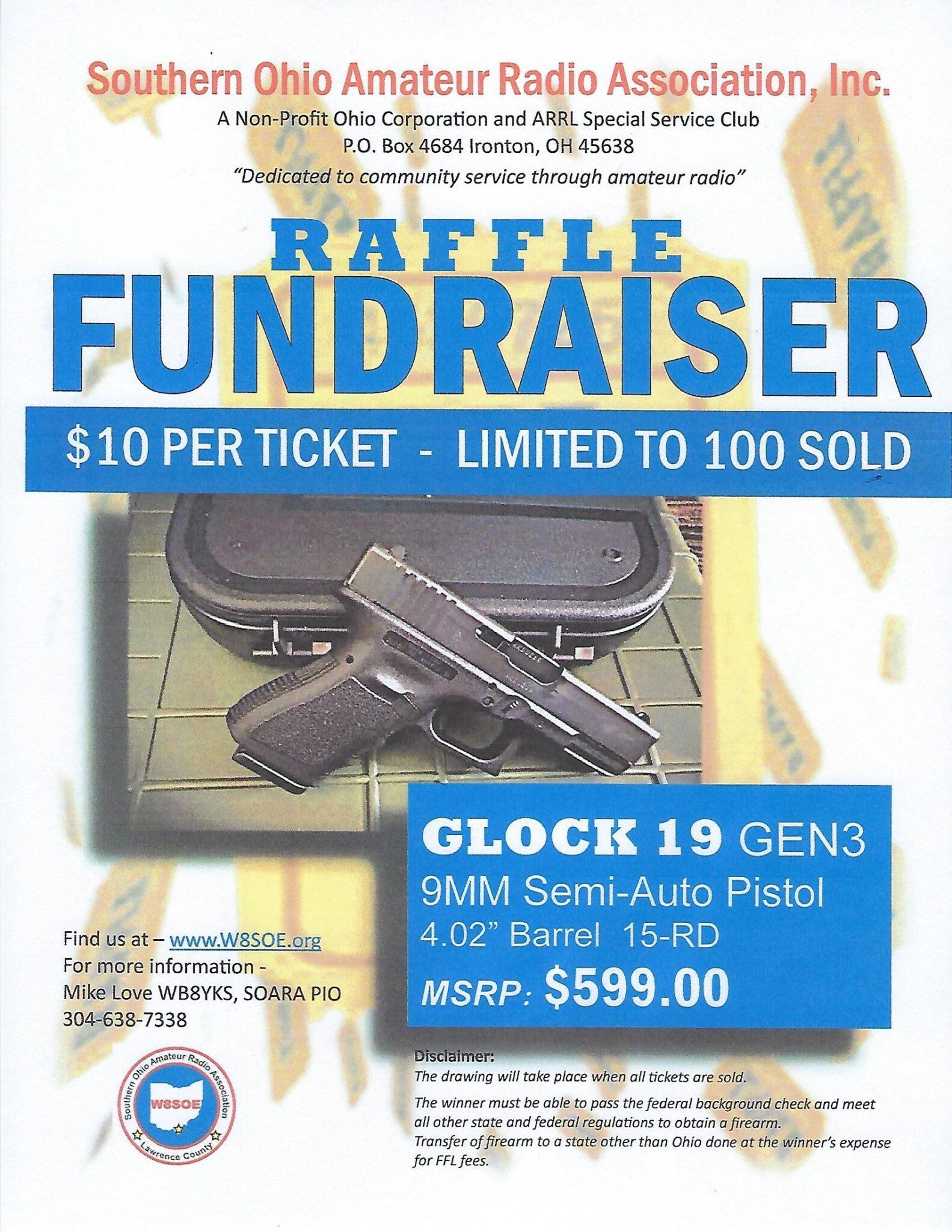 Gun Raffle Fundraiser November 2024 – Southern Ohio Amateur Radio ...